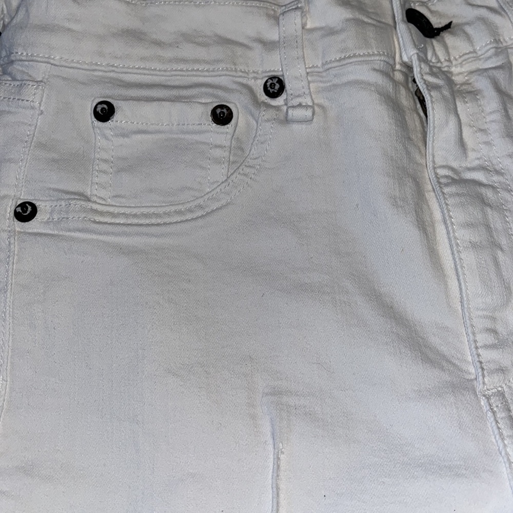 Rag & Bone White Manson High Rise Ankle Skinny Jean - Size  26” - Picture 10 of 13